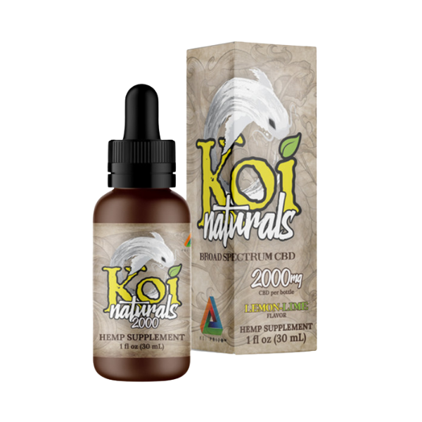 Koi CBD Broad Spectrum Tincture*** / Lemon Lime / 2000mg